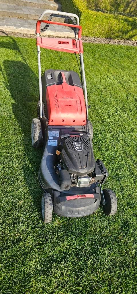 Grasmaaier EFCO zelftrekker 5,5pk, Ophalen, Cirkelmaaier, Gebruikt, Opvangbak