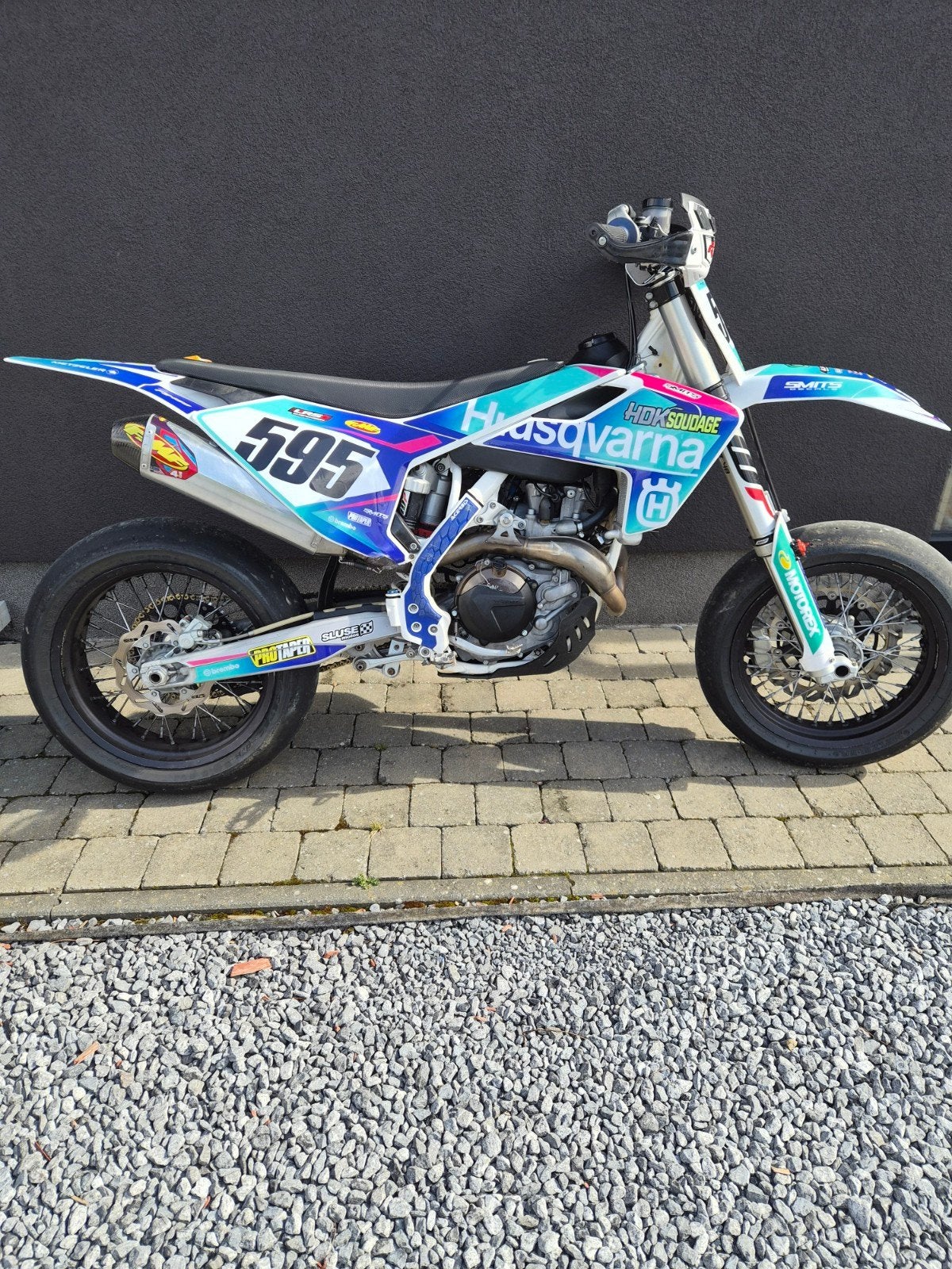 Husqvarna fs450 full piste supermotard, Vélos & Vélomoteurs, Cyclomoteurs | Derbi, Enlèvement ou Envoi