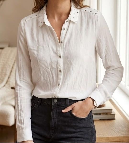 doorkijk blouse van naf naf, Kleding | Dames, Ophalen of Verzenden