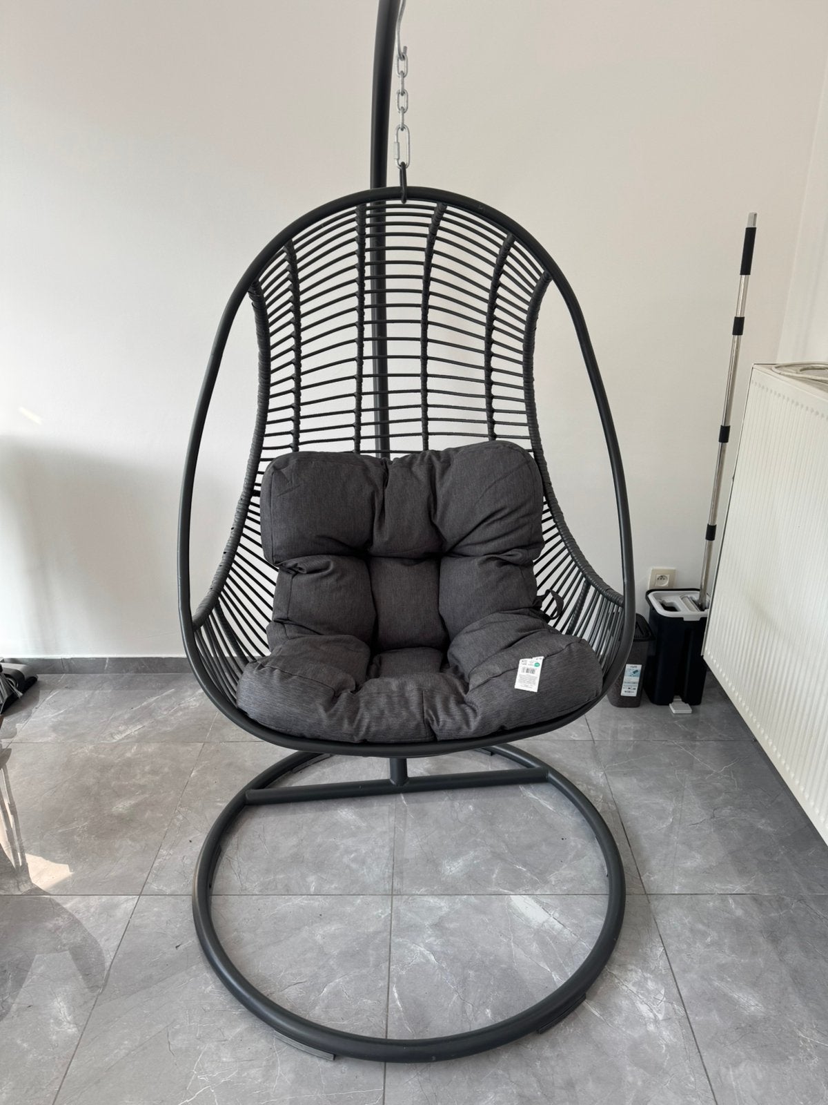 Chaise de jardin balançante, Tuin en Terras, Tuinstoelen, Ophalen, Gebruikt, Metaal, Verstelbaar