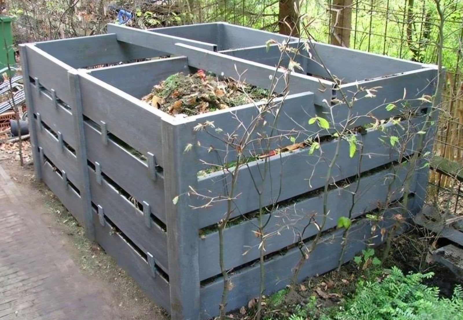 compostbakken, Tuin en Terras, Ophalen, Kunststof, Gebruikt, 100 cm of meer