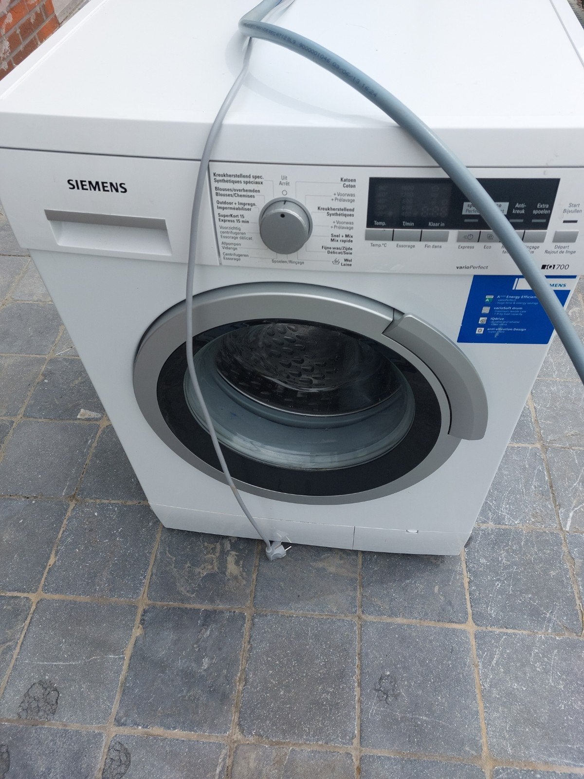 Wasmachine, Ophalen