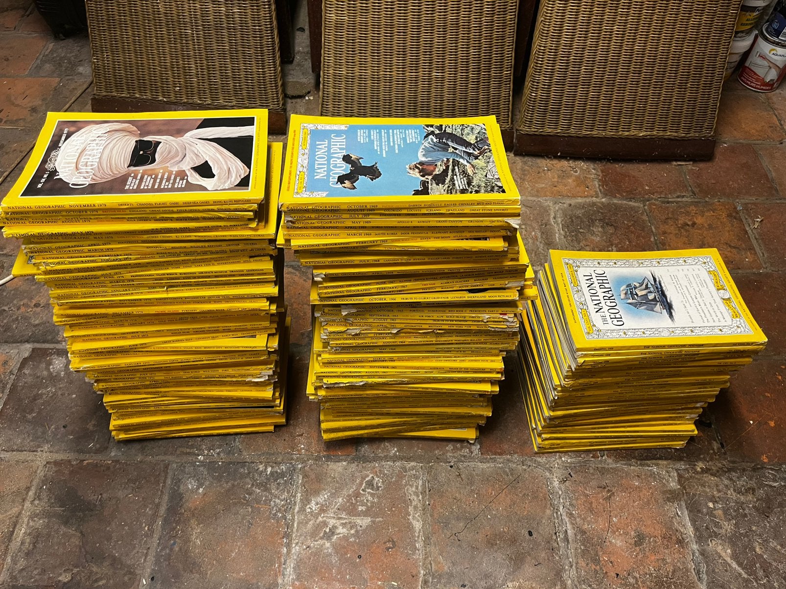 National Geograhic magazines, Boeken, Ophalen, Gelezen