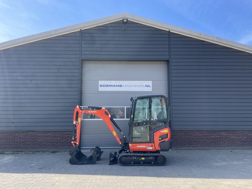 Kubota KX019 minigraver NIEUW sloop / sorteer functie €460, Articles professionnels, Kubota Hol, Kbt_g.eu_market_surveillance@kubota.com