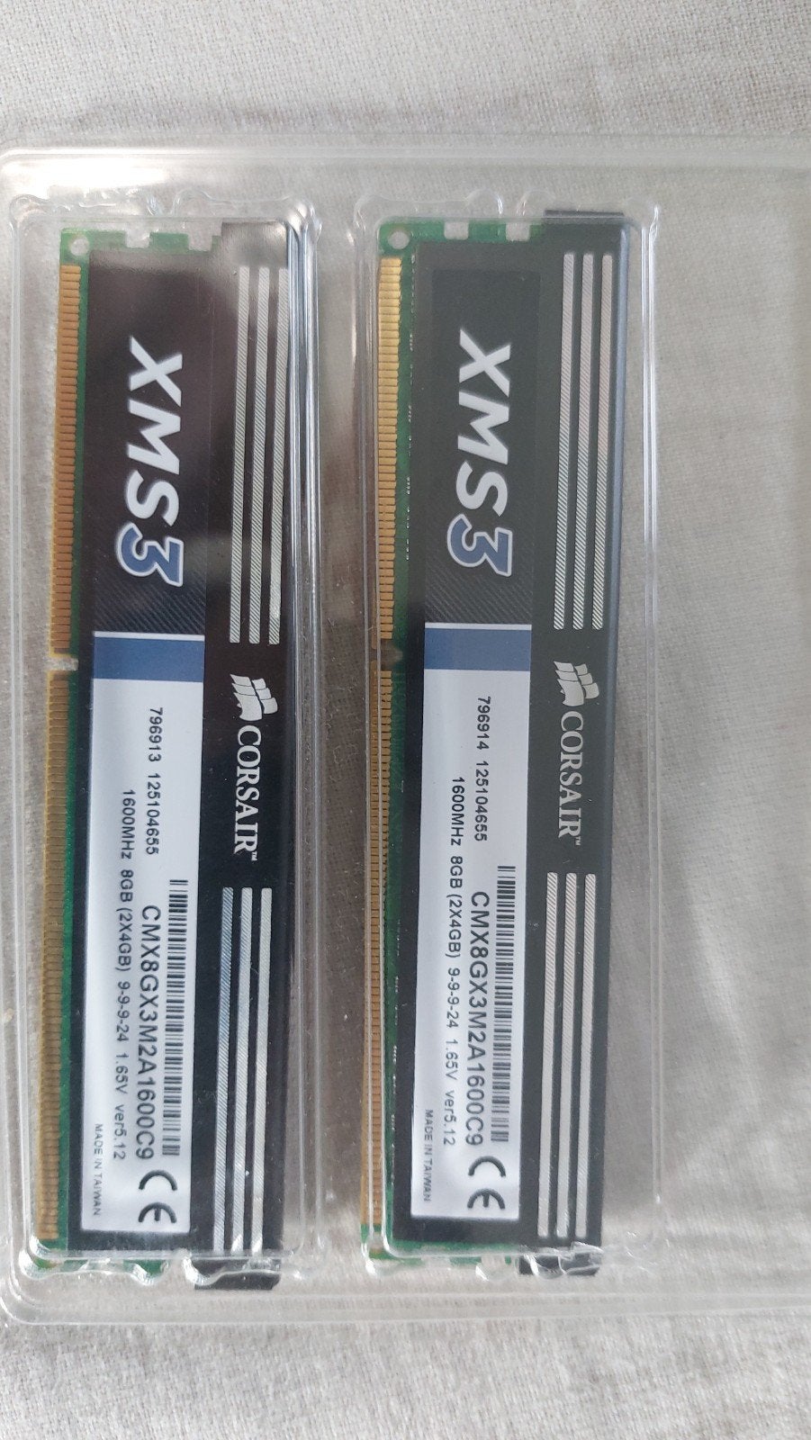 Ram geheugen, Informatique & Logiciels, Mémoire RAM, 8 GB, DDR3, Enlèvement, Utilisé