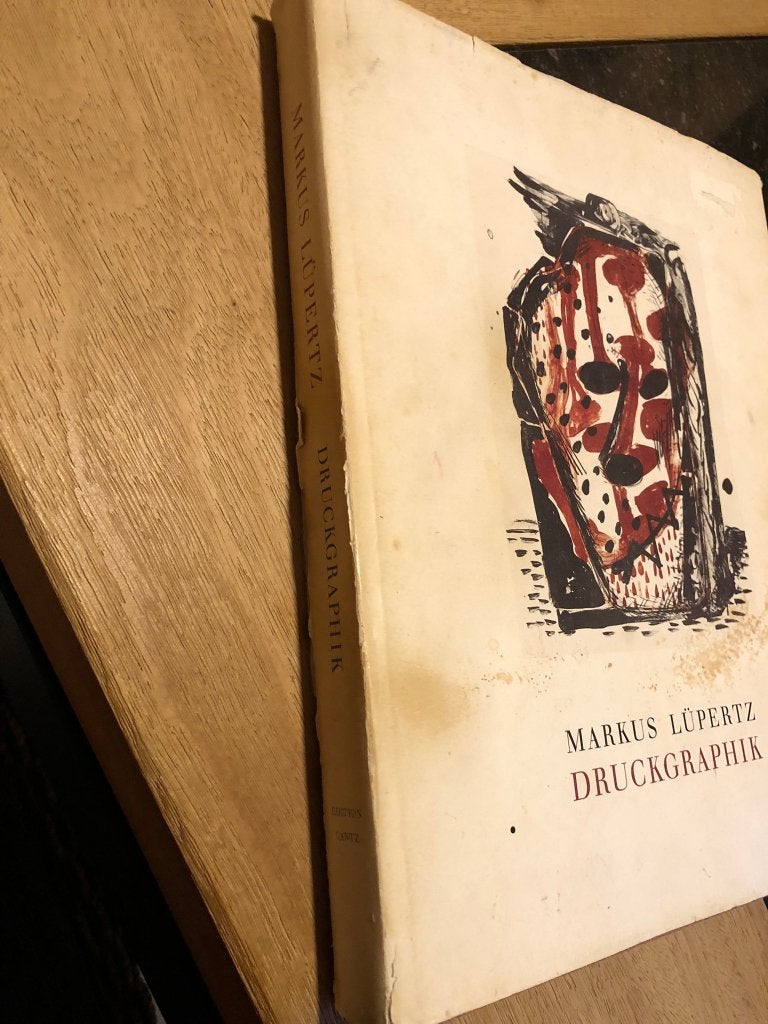 Kunstboek Markus Lüpertz - Druckgraphik Werkverzeichnis 60-9, Gelezen, Ophalen of Verzenden, Markus Lüpertz, Grafische vormgeving