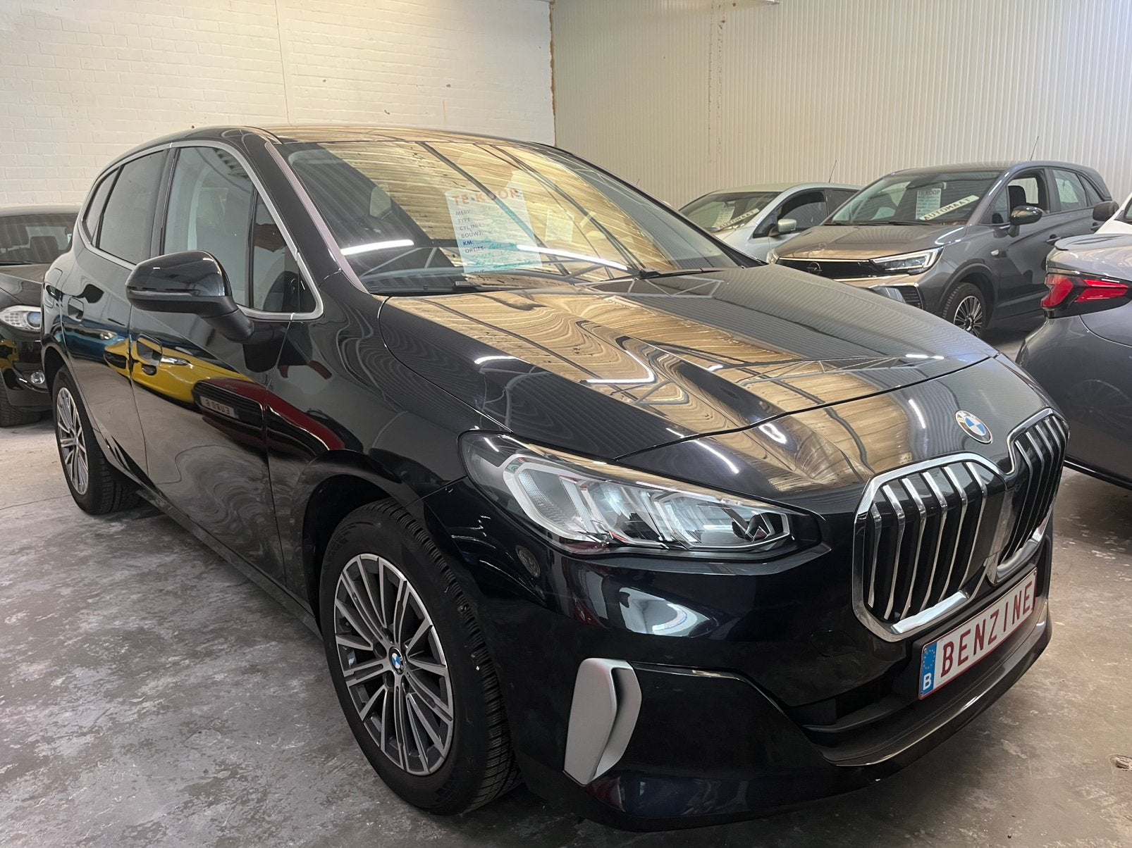 Bmw 2 active tourer, Automaat, Monovolume, Zwart, Euro 6