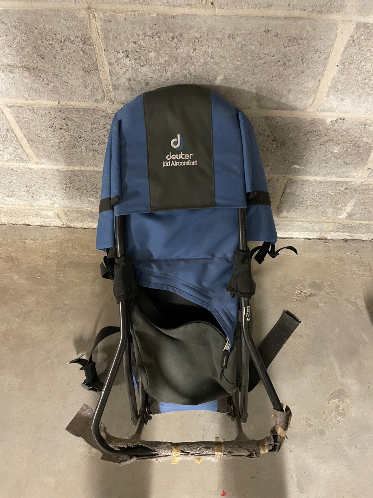 Porte-enfant de randonnée Deuter Kid Aircomfort, Kinderen en Baby's, Ophalen, Zo goed als nieuw, Rug