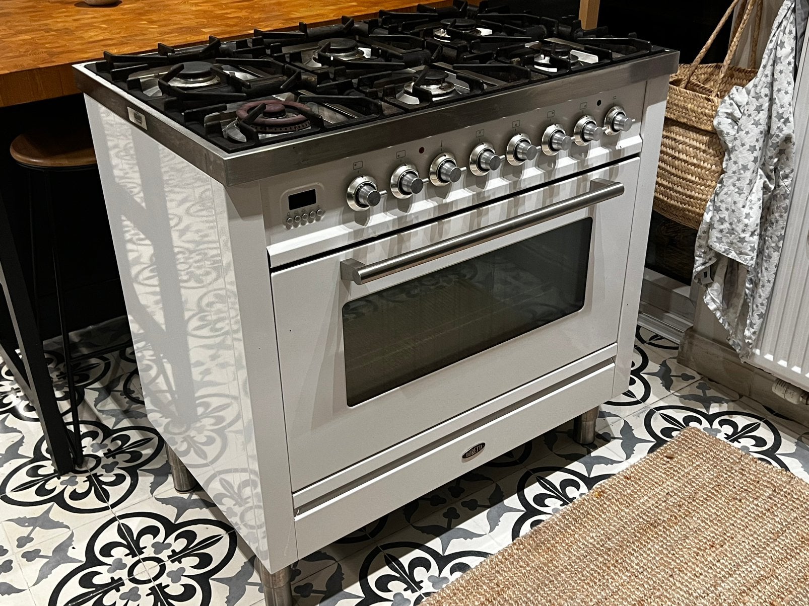 Boretti Gas 6-pits oven, Elektronische apparatuur, Ophalen, Boretti, Oven