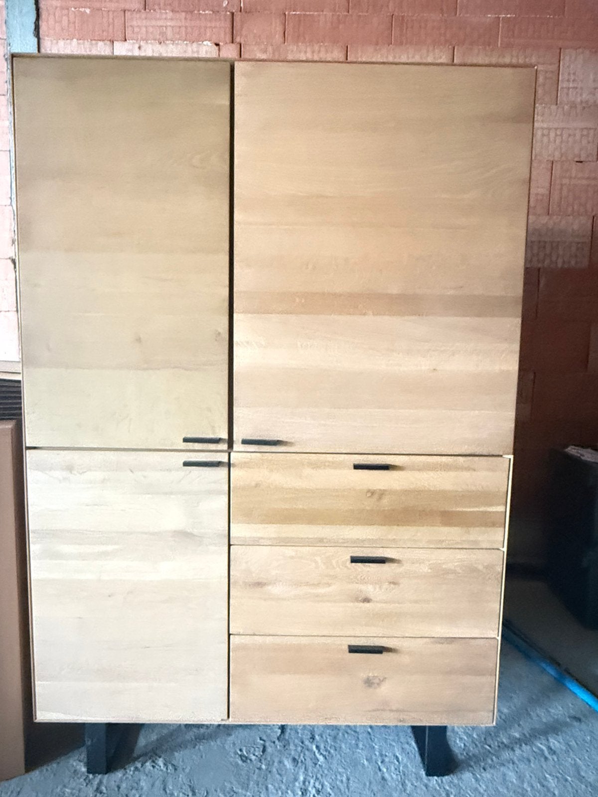 Armoire murale en bois, Maison & Meubles, Armoires | Armoires murales, 25 à 50 cm, Chêne, Moins de 150 cm, Comme neuf
