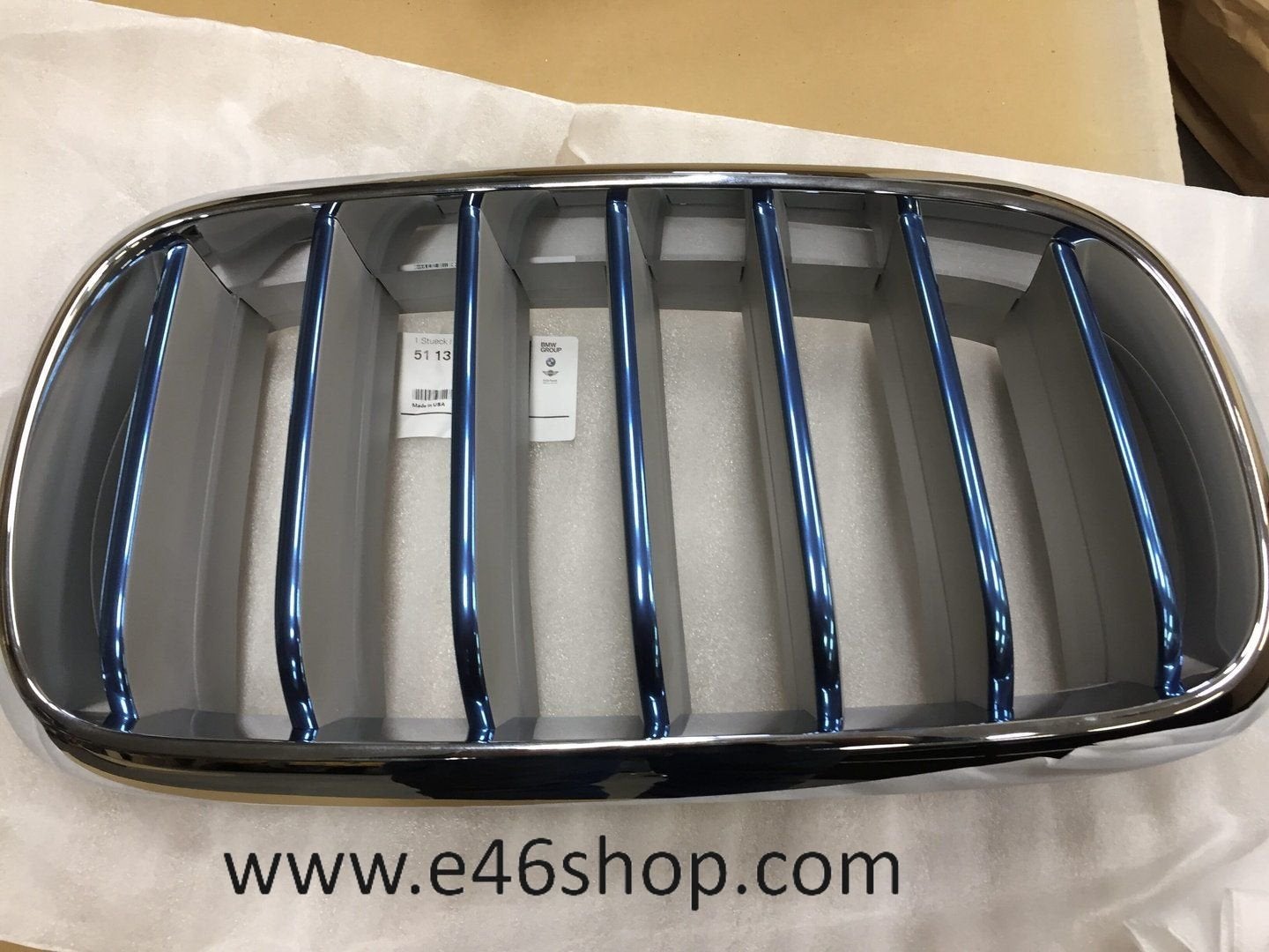 Grille Nier BMW X5 F15 Blauw ! oe 51137474404 org nw BMW, -, -, Nieuw, Ophalen of Verzenden