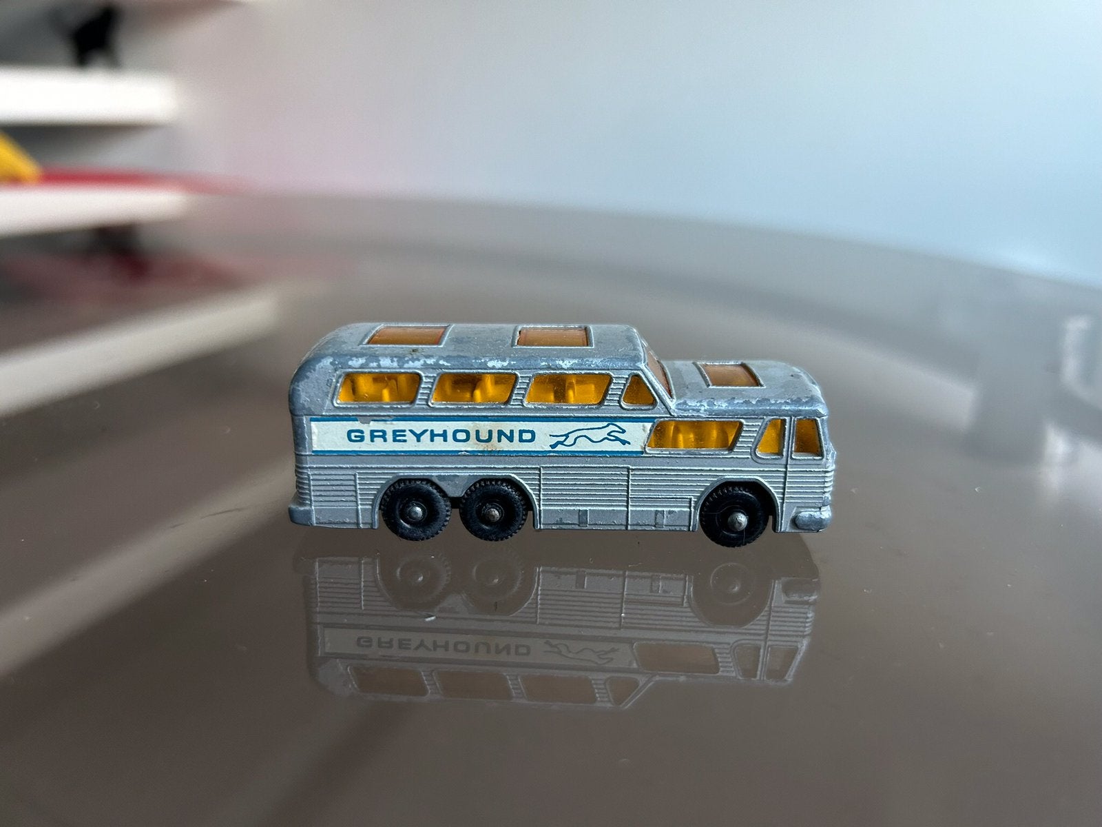 Matchbox Lesney Greyhound Bus nr 66-C 1966, Enlèvement ou Envoi