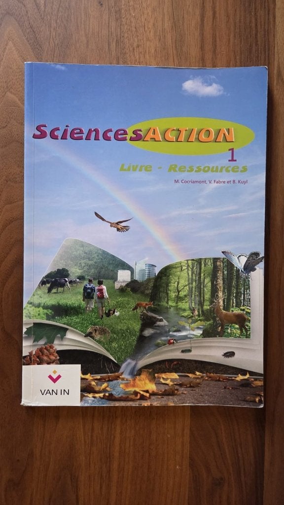 Sciences Action 1 Livre-Ressources, Livres, Livres scolaires, Van in, Enlèvement, Utilisé, Secondaire