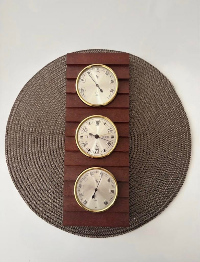 Vintage Lufft Weerstation, Ophalen of Verzenden, Zo goed als nieuw, Weerstation