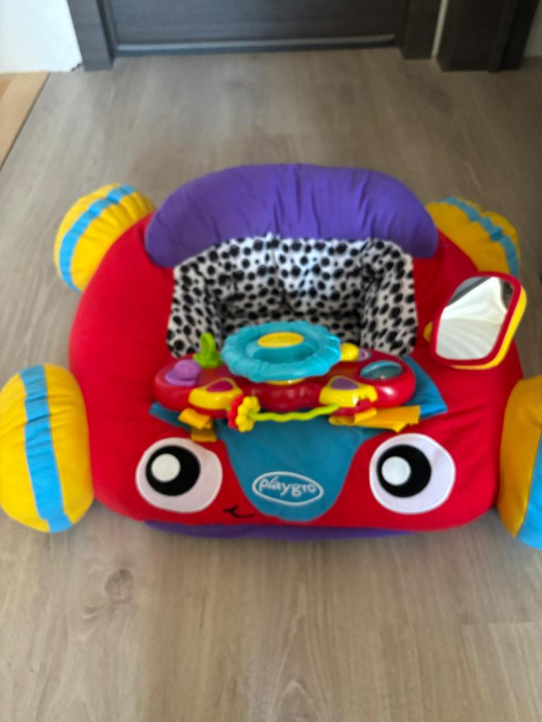 Playgro auto, Ophalen, Zo goed als nieuw, Auto, Met geluid
