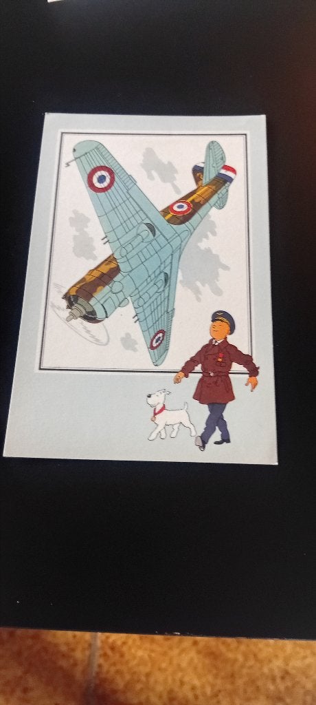 Chromos Tintin See and Know Nederlandse luchtvaartserie, Verzamelen, Ophalen of Verzenden, Kuifje, Nieuw, Plaatje, Poster of Sticker