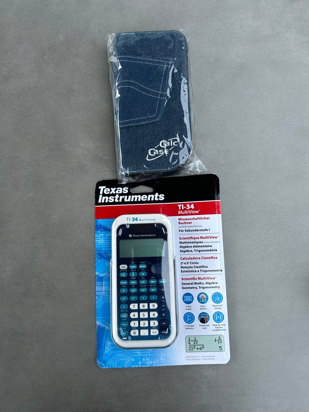 Calculatrice TI-34 Multiview, Enlèvement, Neuf