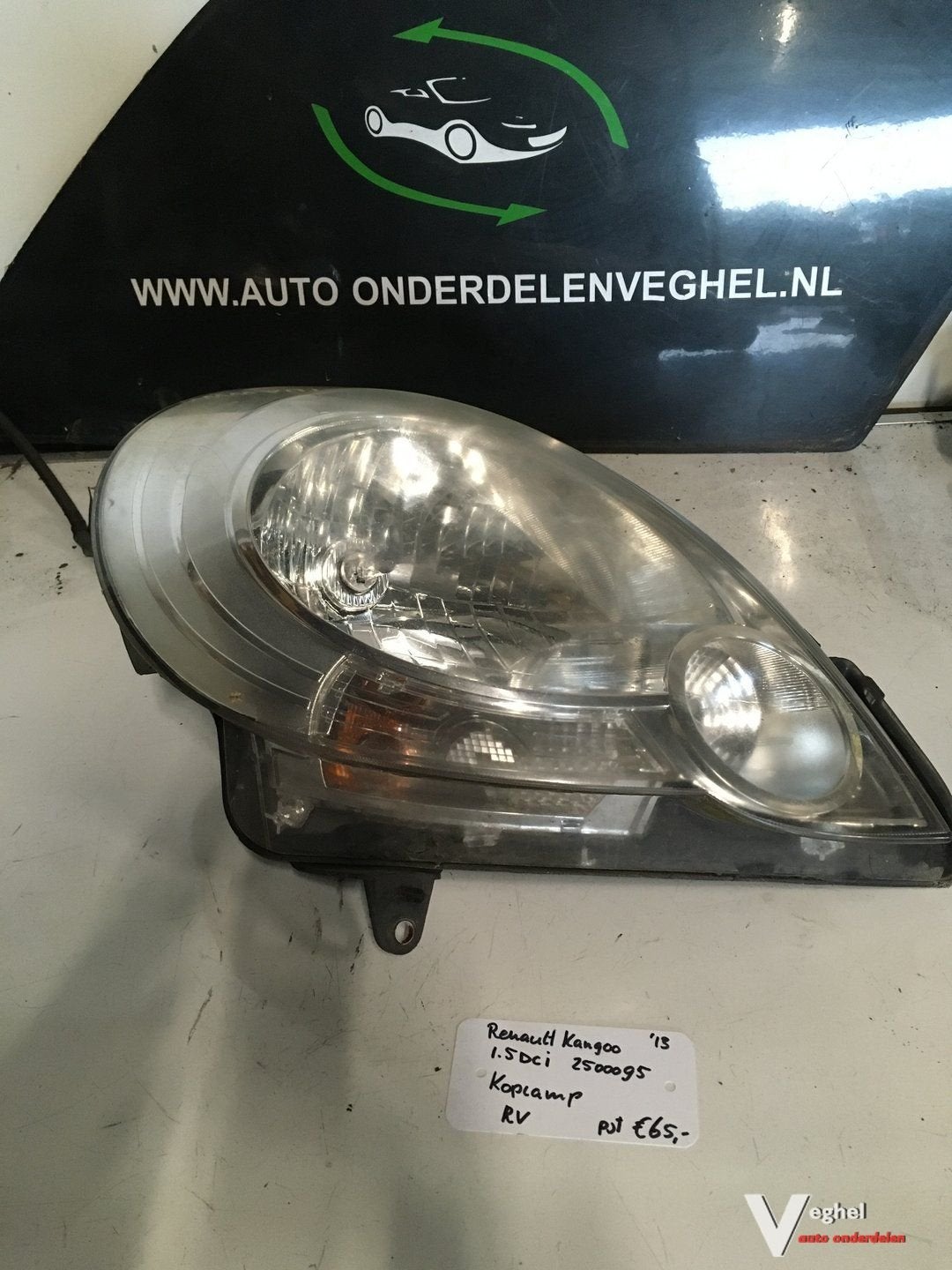 Renault Kangoo 1.5 dci 2500095 Koplamp Rechtsvoor, -, Utilisé, -, -