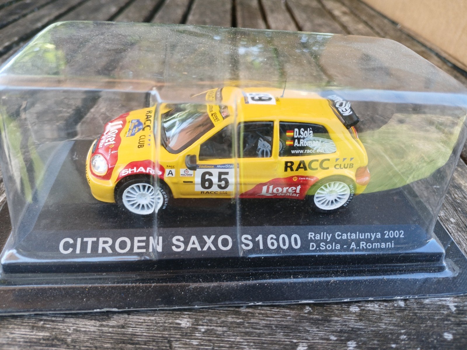 Citroen saxo s 1600 rally Catalunya 2002, Ophalen