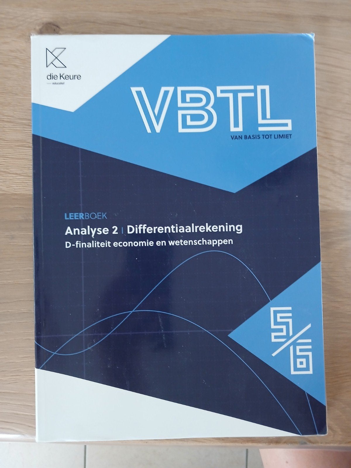 VBTL 5/6 - leerboek Analyse 2: differentiaalrekening D-econo, Ophalen of Verzenden, Nederlands