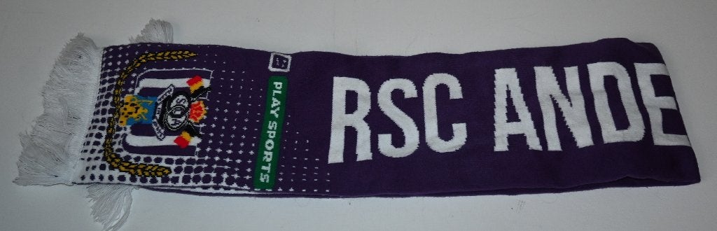 Sjaal Play Sports / RSC Anderlecht, Verzamelen, Sportartikelen en Voetbal, Nieuw, Vaantje of Sjaal, Verzenden