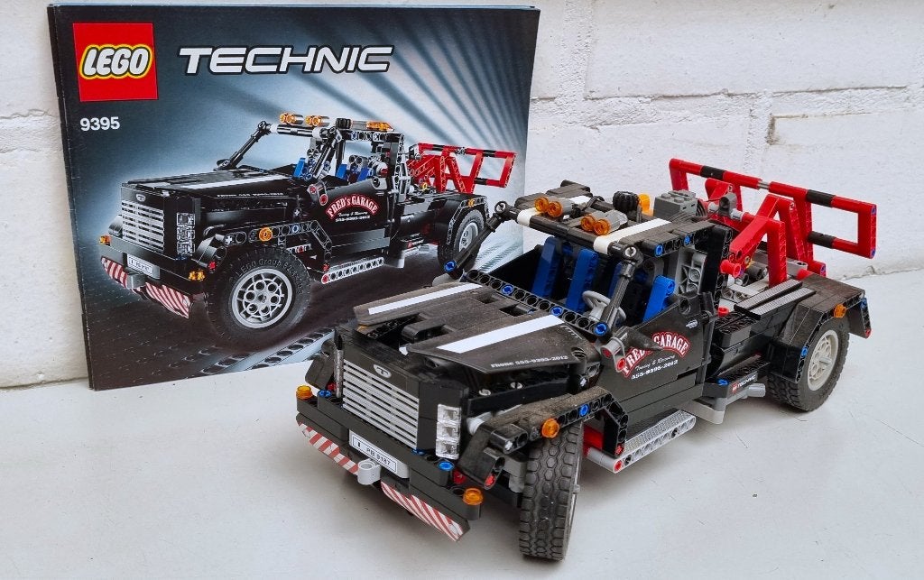 Lego Technic 9395 - Pick-Up Tow Truck, Kinderen en Baby's, Ophalen, Lego, Compleet, Zo goed als nieuw