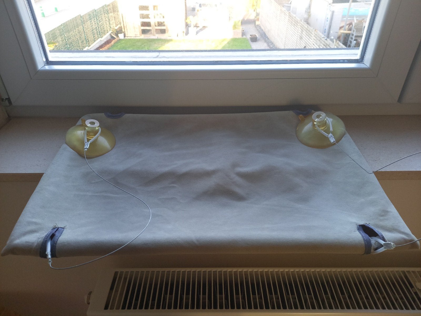 relax hangmat voor katten, Ophalen