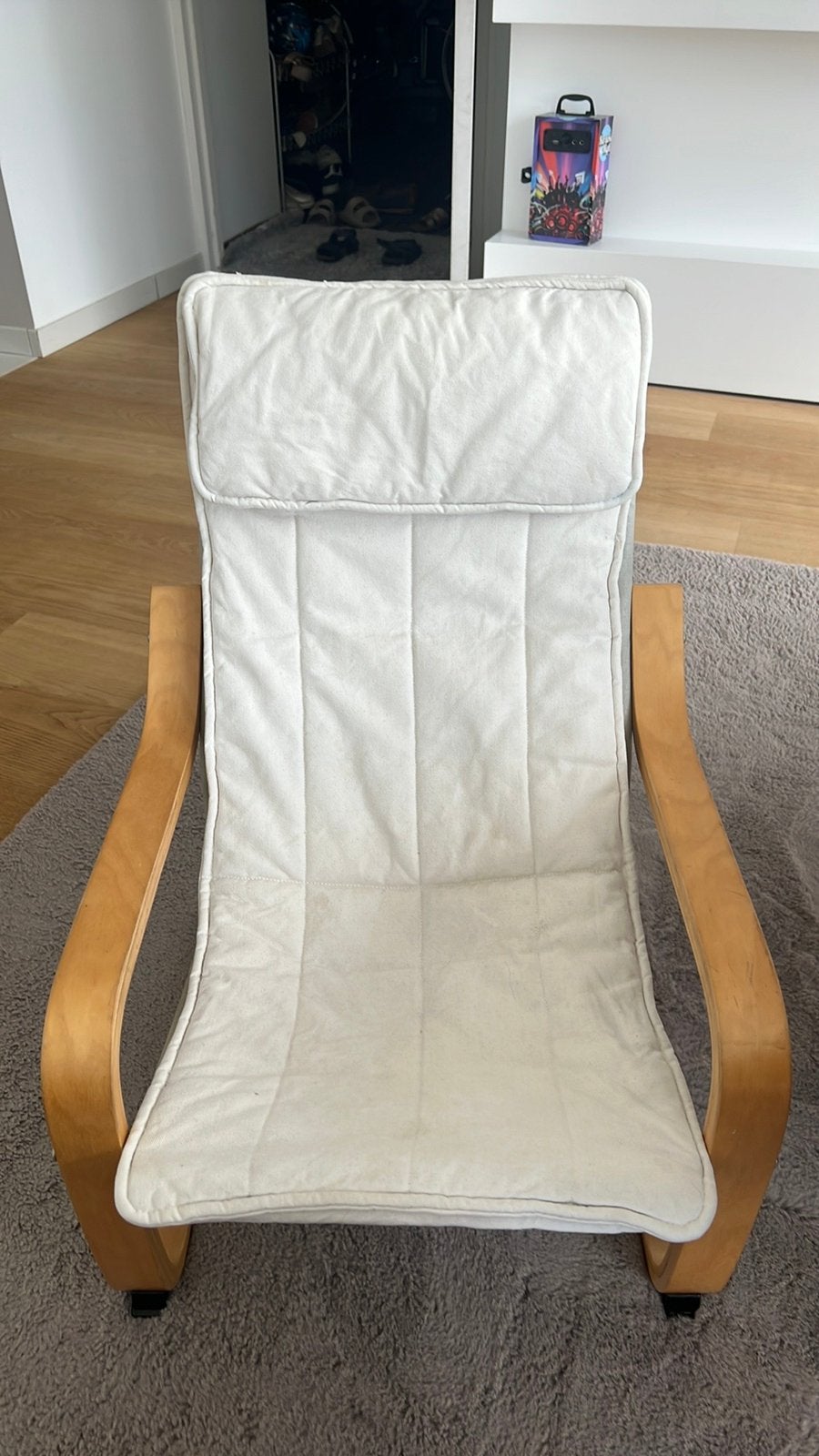 Kinder zetel / relax ikea poang, Ophalen, Zo goed als nieuw