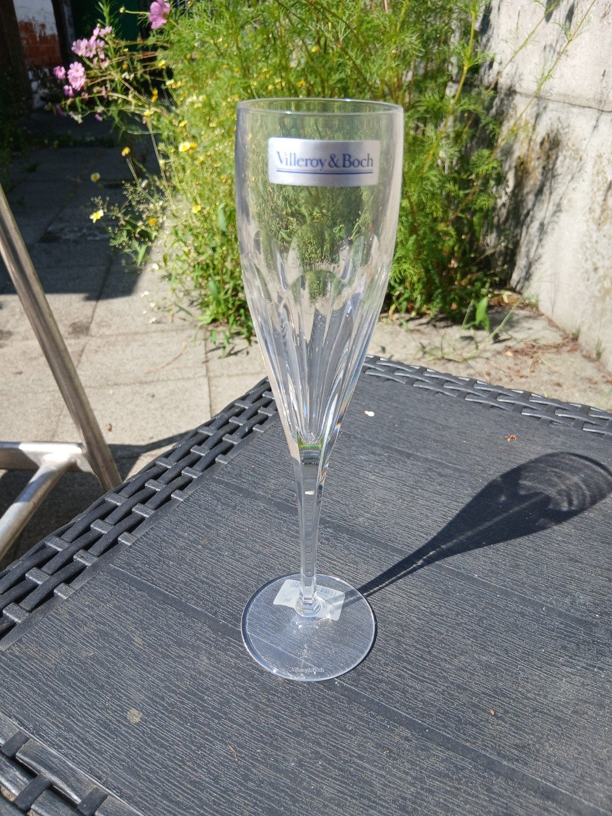 Villeroy & Boch Adeline kristal champagne glas 24stuks, Verzamelen, Glas en Drinkglazen, Ophalen