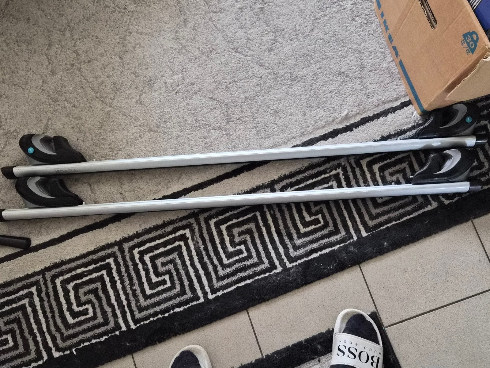 Dakdrager 2 meter laang, Enlèvement