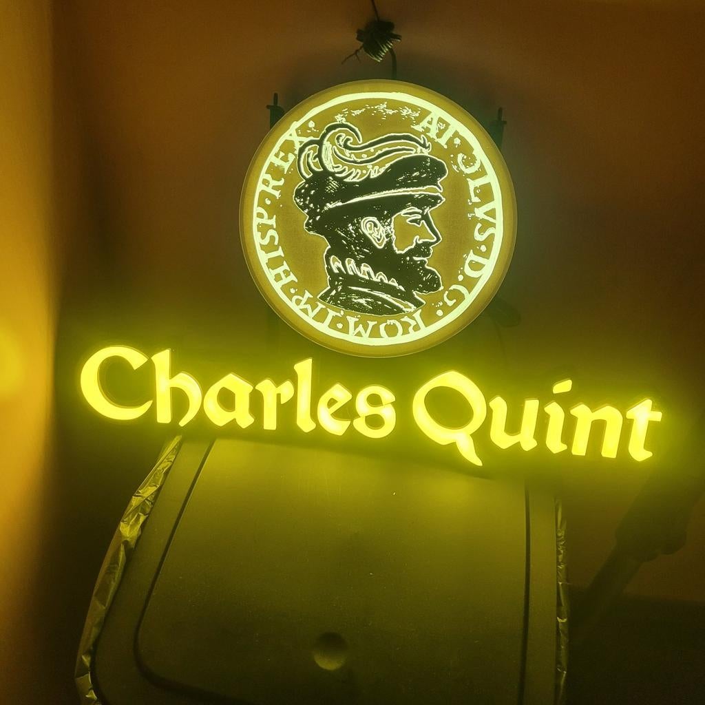 Charles V verlicht bord, Ophalen of Verzenden