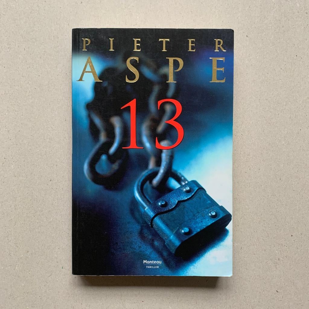 Pieter Aspe "13" (2004) BOEK, Pieter Aspe, Enlèvement ou Envoi, Belgique, Comme neuf