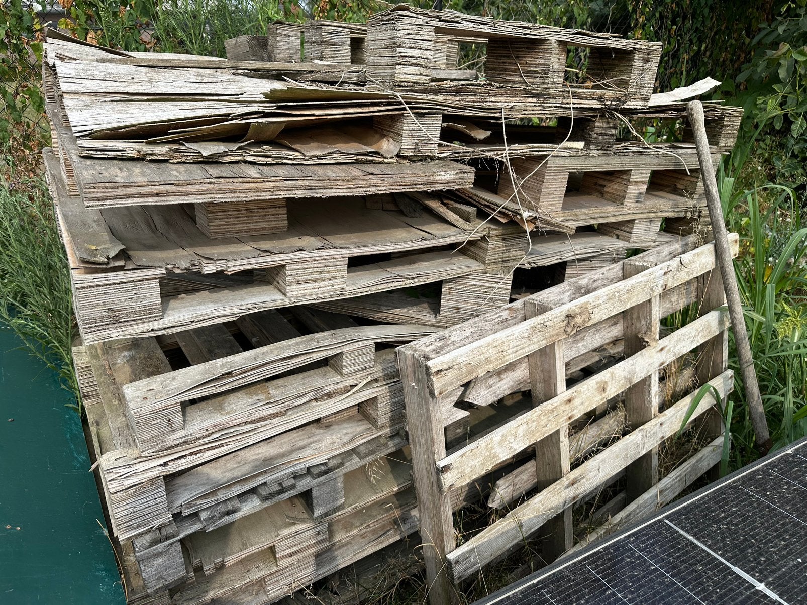 GRATIS brandhout - afvalhout - wegwerppaletten, Tuin en Terras, Brandhout, Ophalen