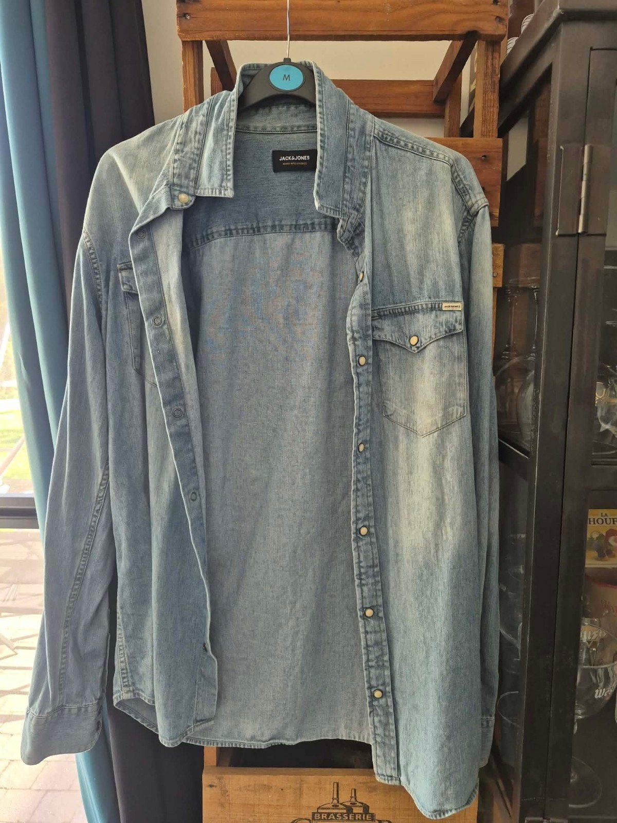 3 chemise Jack&Jones tailles L, Kleding | Heren, Ophalen, Zo goed als nieuw