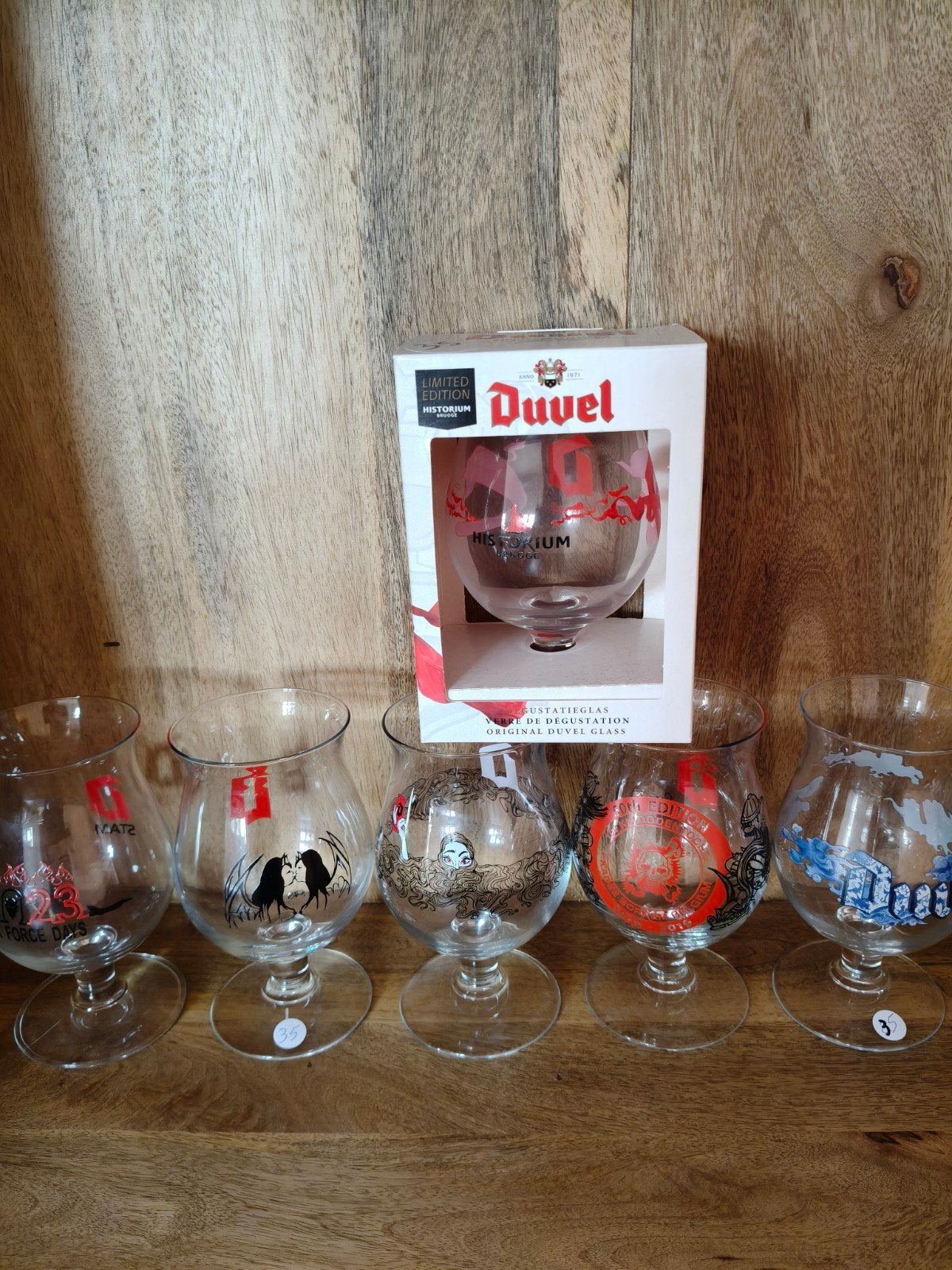 Duvel glas, Ophalen of Verzenden, Nieuw, Bierglas