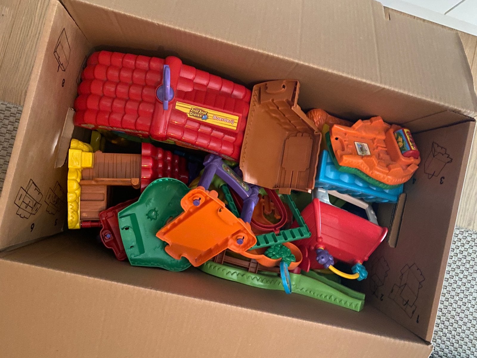 Vtech Zoef Zoef Dieren, Kinderen en Baby's, Ophalen, Gebruikt