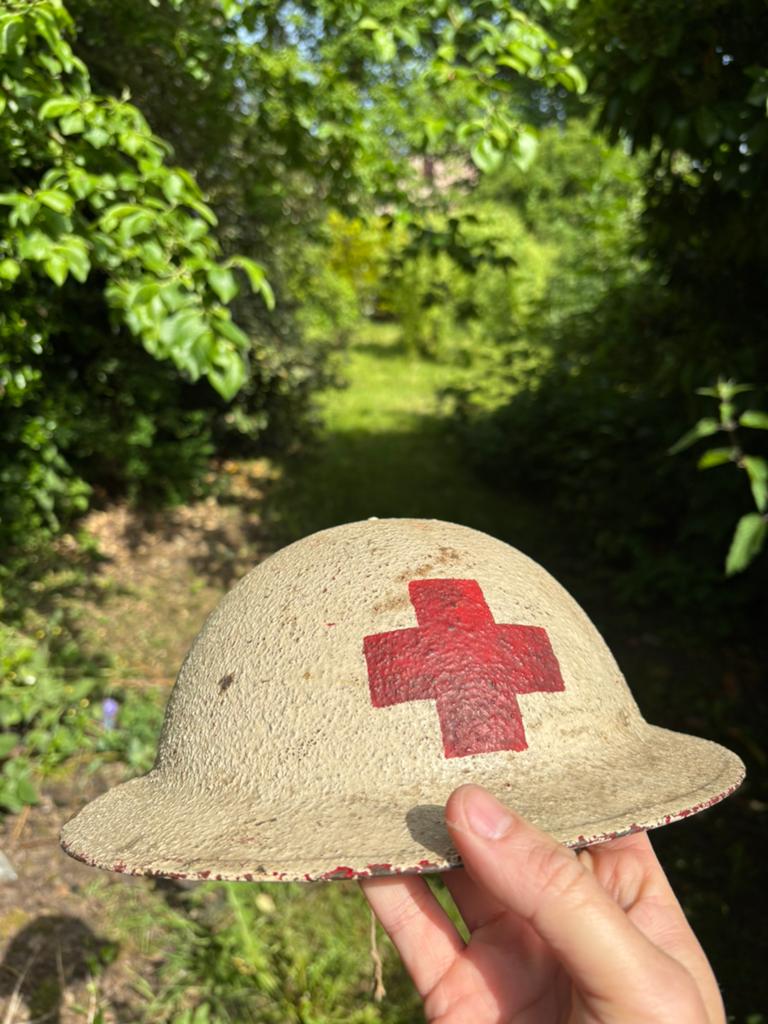 Casque medic us 17, Collections, Enlèvement ou Envoi