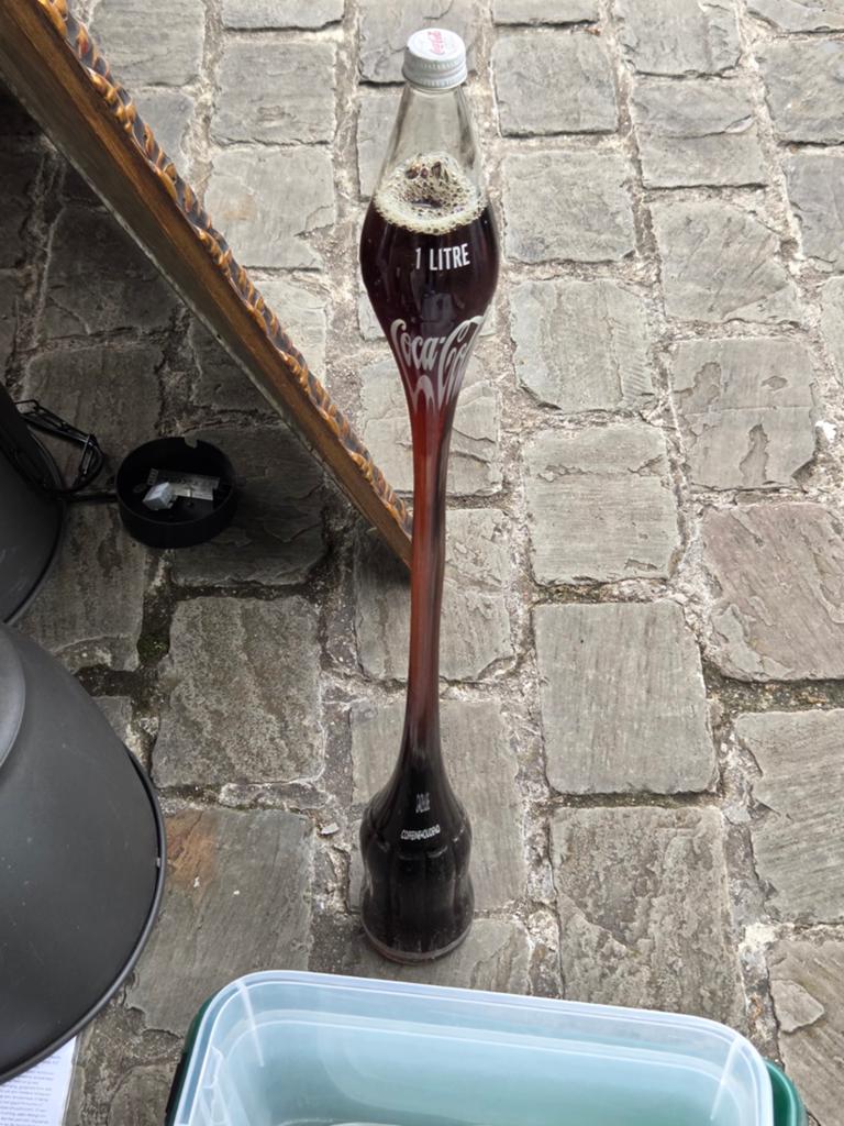 Coca Cola 1 liter, Ophalen