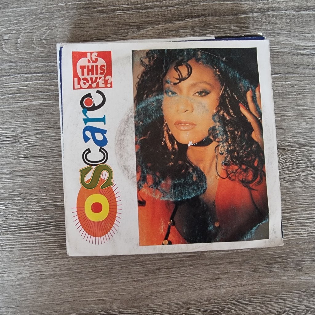 7" Oscare – Is This Love?, Cd's en Dvd's, Vinyl Singles, Ophalen of Verzenden, Gebruikt, 7 inch, Dance en House