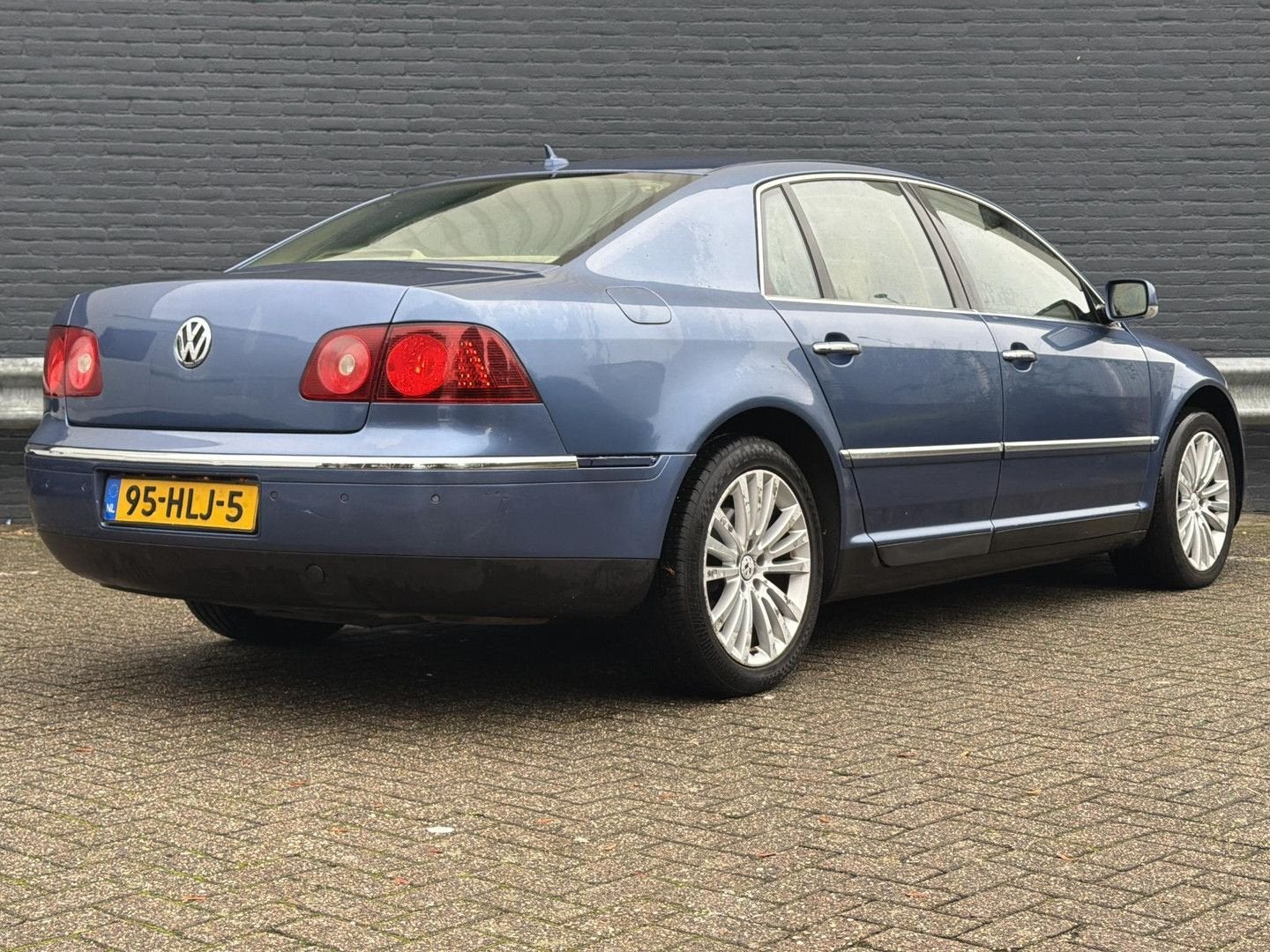 Volkswagen Phaeton 3.0 TDI 5p. | Automaat | Leder | Stoelver, Auto's, Automaat, Blauw, Bedrijf, 171 kW