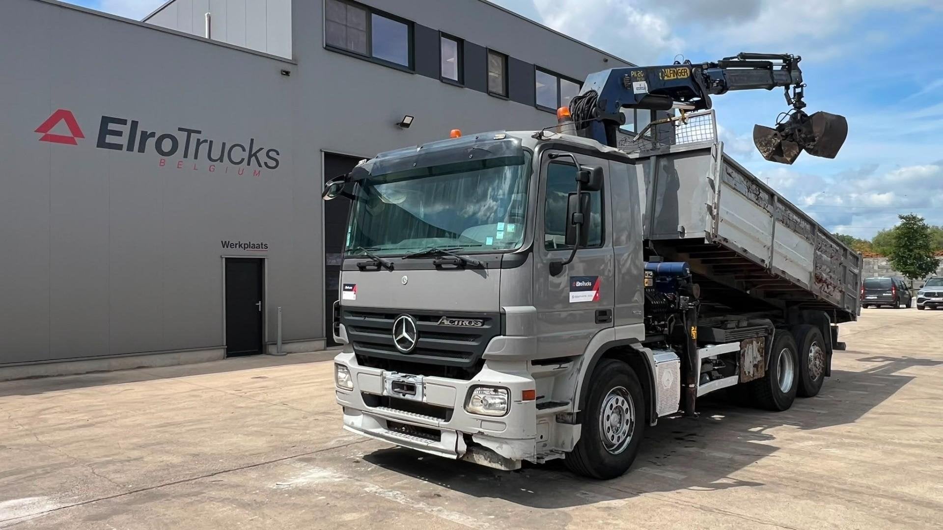 Mercedes-Benz actros 2541 (EPS / LAMES DEVANT / STEEL FRONT, Autos, Camions, Entreprise, Achat, ABS, Air conditionné, Vitres électriques