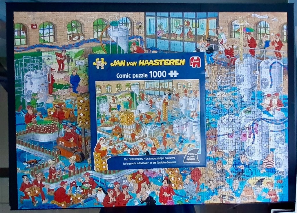 Que sont les puzzles ? et JVH 1000 pièces, Enlèvement, Comme neuf, Puzzle