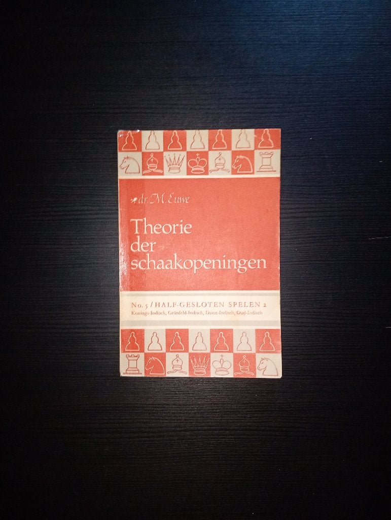 Theorie der schaak openingen 5 rood, Hobby & Loisirs créatifs, Sport cérébral & Puzzles, Enlèvement ou Envoi, Moins de 500 pièces