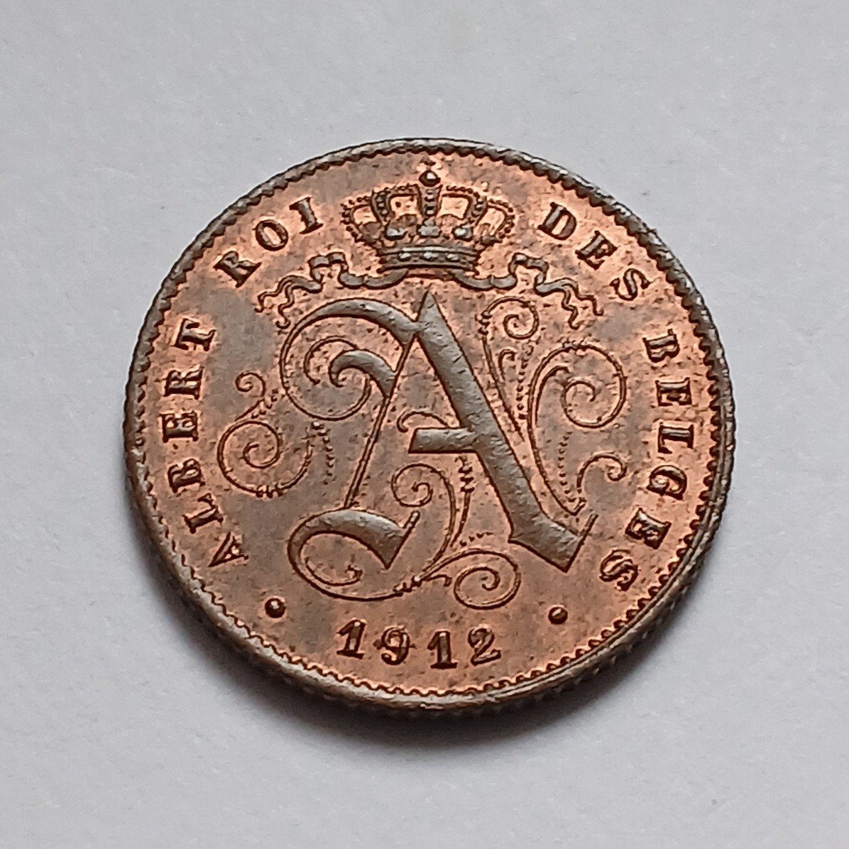 1 centime 1912, Postzegels en Munten, Munten | België, Ophalen of Verzenden