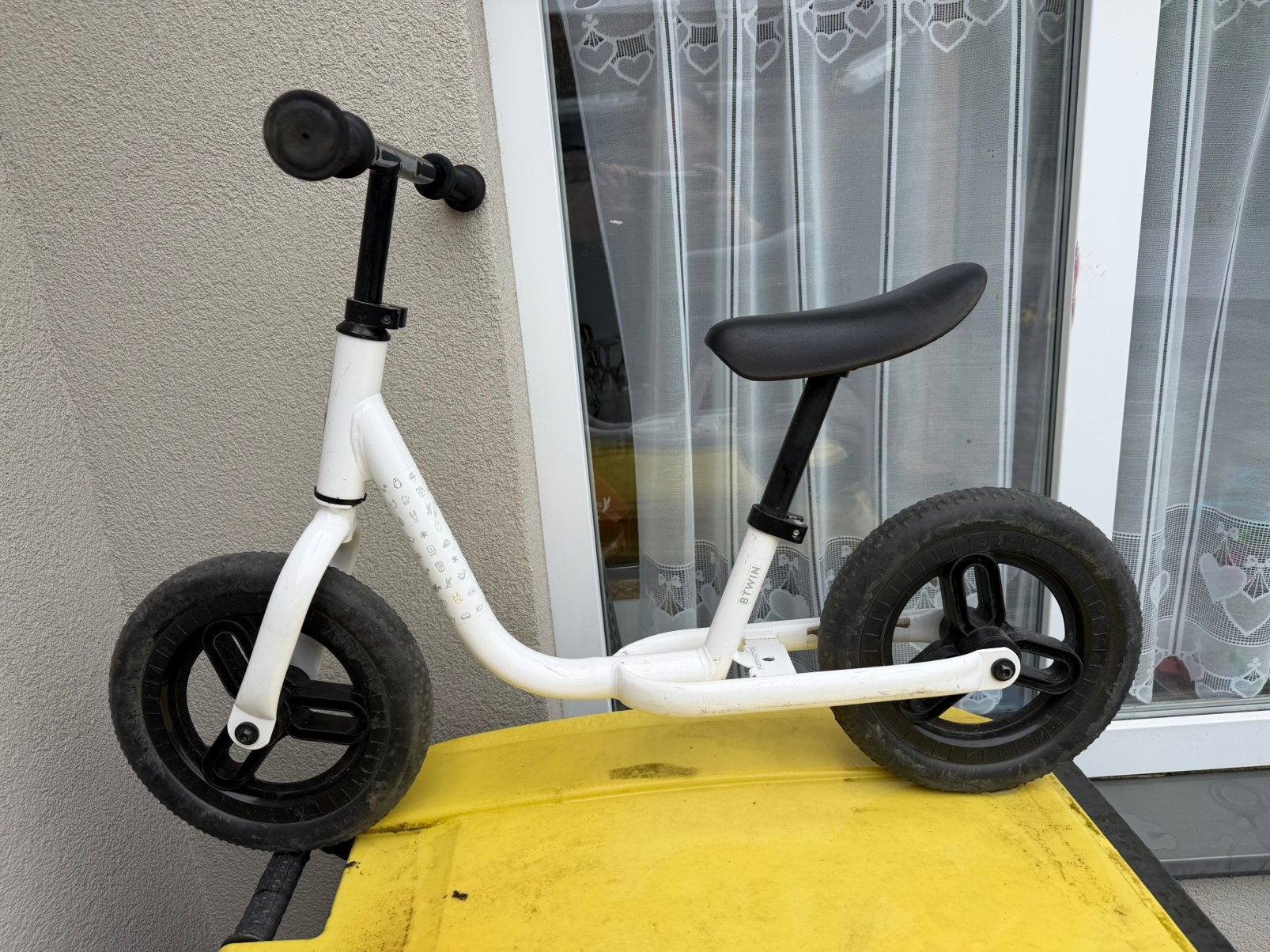 Loopfiets, Ophalen, Zo goed als nieuw