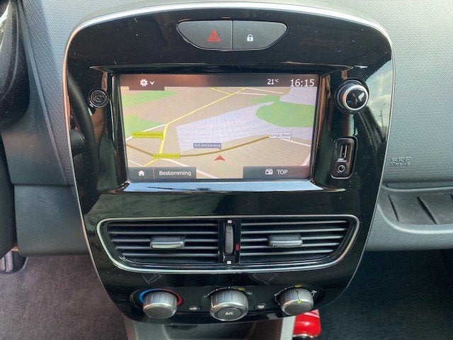 RENAULT CLIO/90PK/ZEER MOOI/GARANTIE, Voorwielaandrijving, 4 deurs, Stof, Zwart