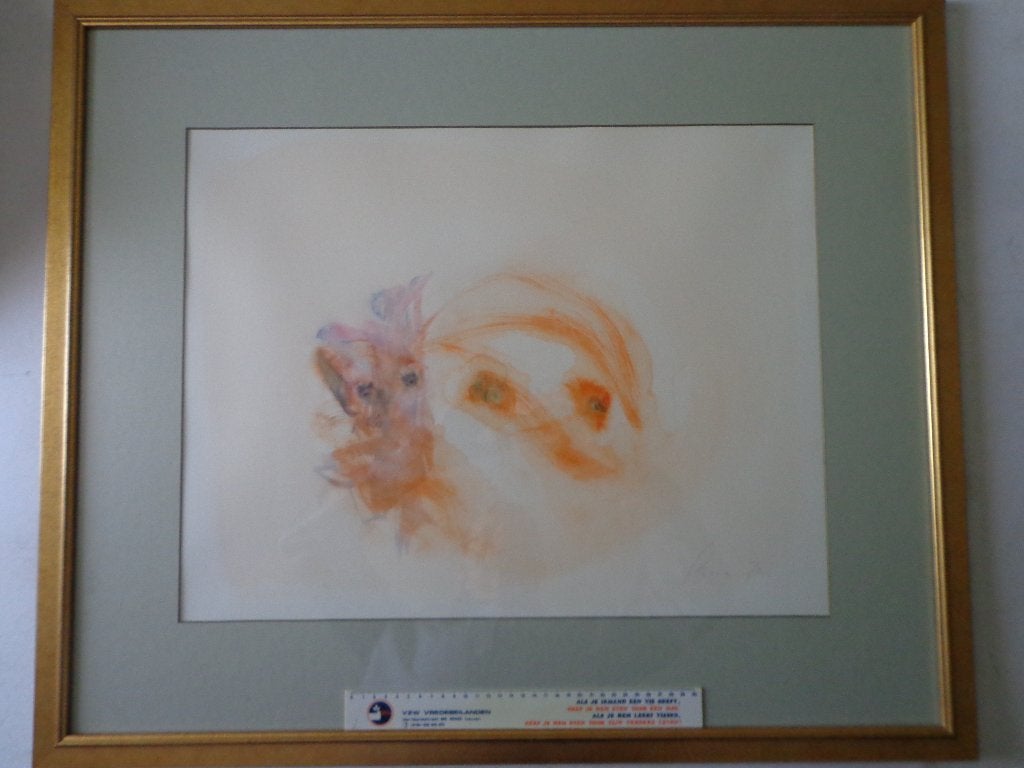 Schitterende aquarel van Robert Stenne uit 1972, Antiek en Kunst, Kunst | Schilderijen | Modern, Ophalen