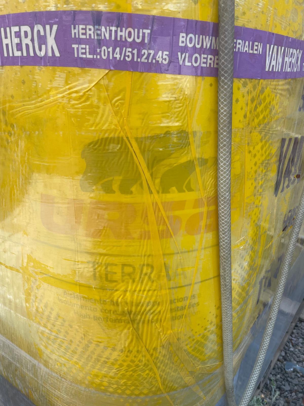 9 nieuwe rollen URSA Hometec 35 dakislatie 22 cm, Ophalen, Nieuw, Glaswol, Dakisolatie
