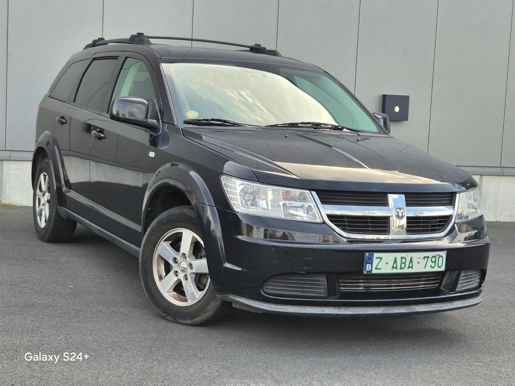DODGE JOURNEY 2.0 DIESEL, Auto's, 100 kW, Stof, Zwart, 4 cilinders