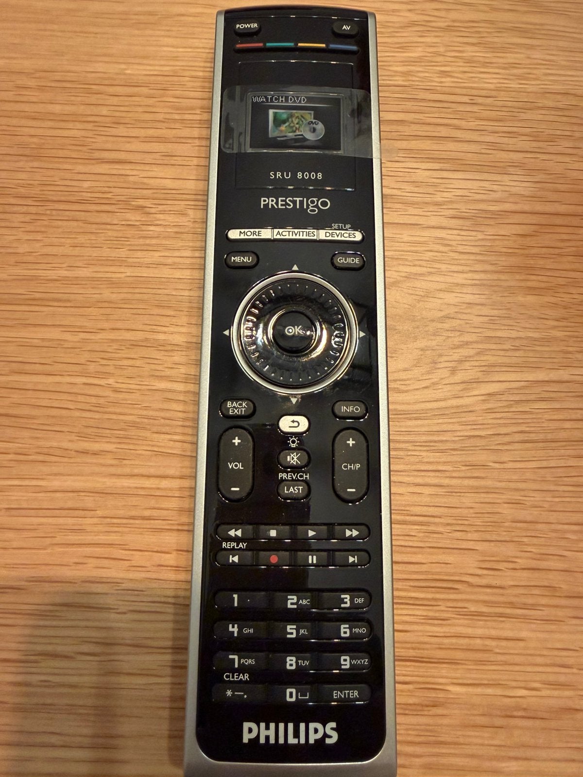 Télécommande universelle philips, Enlèvement, Comme neuf, Avec écran